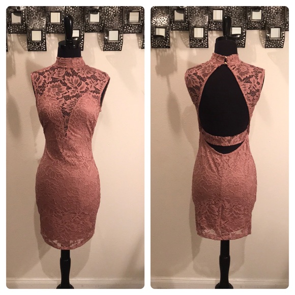 hello miss Dresses & Skirts - NWOT. LACE FITTED DRESS